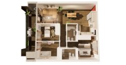 Departamento 4 Ambientes con Balcon, parrilla y Cochera en Almagro